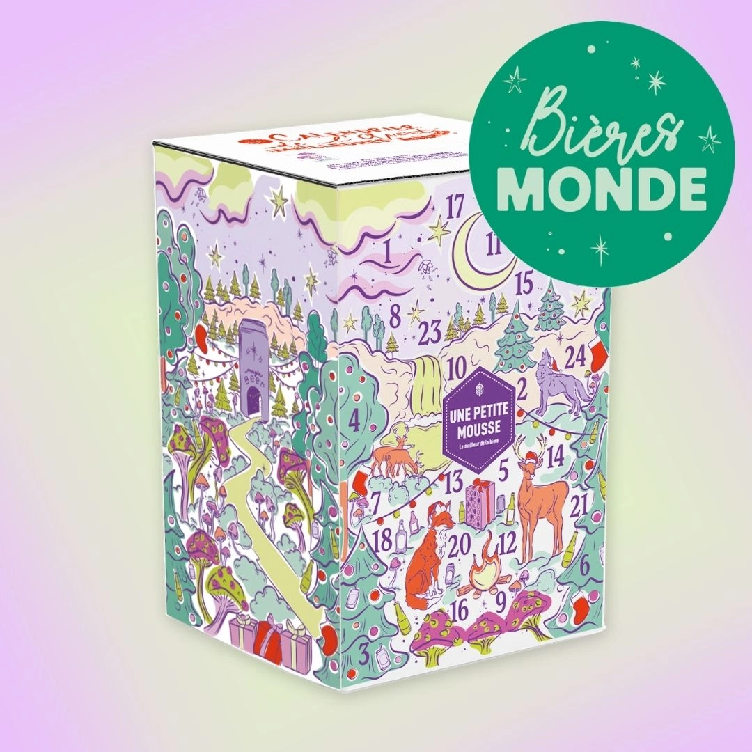 Calendrier de l'avent bières du monde