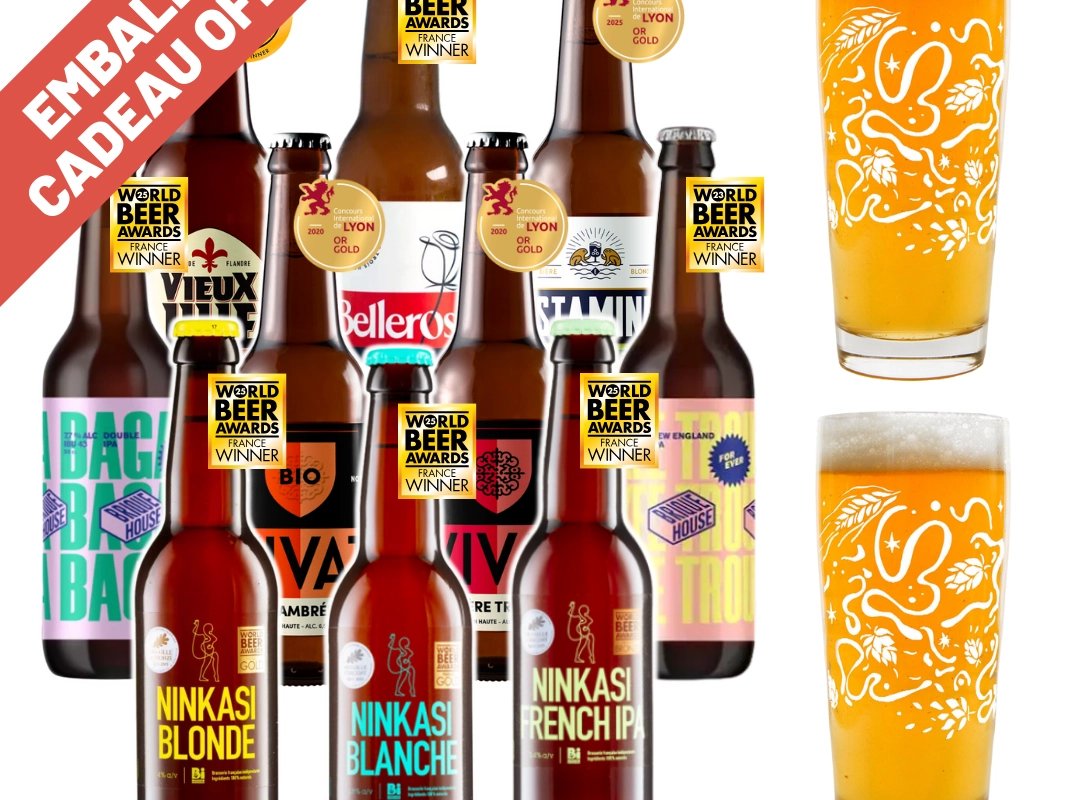 Coffret bières médaillées