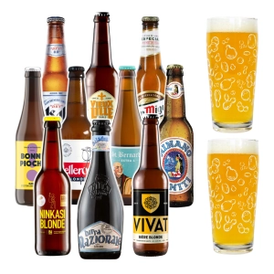 coffret de bières blondes