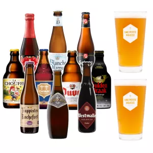 Coffret de bières belges