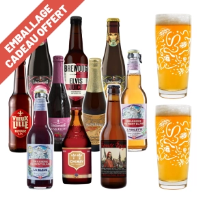 Coffret bières aux fruits