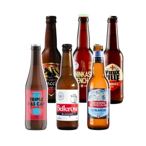Coffret Cocorico 6 bières françaises