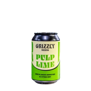 Bière Pulp Lime - Brasserie Grizzly
