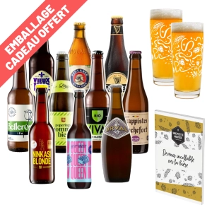 Coffret dégustation de bières