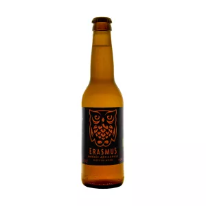 Bière Erasmus Ambrée BIO - Brasserie Moulins d'Ascq