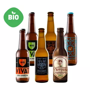 Bière Coffret bières 100% BIO - Brasserie