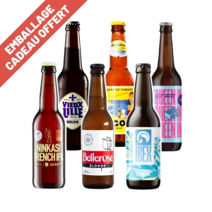 Coffret Cocorico 6 bières françaises