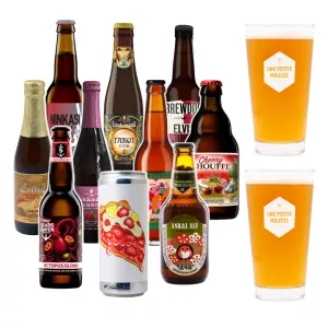 Coffret bières aux fruits
