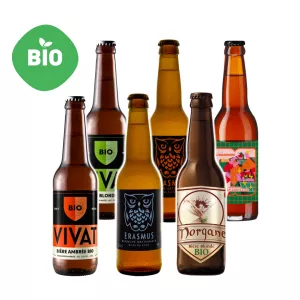 Bière Coffret bières 100% BIO - Brasserie