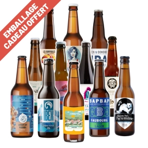 Bière Coffret bières artisanales françaises - Brasserie