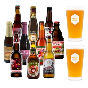 Coffret bières aux fruits