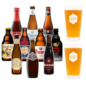 Coffret de bières belges
