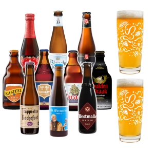 Coffret de bières belges
