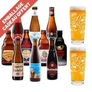 Coffret de bières belges