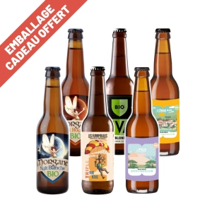 Bière Coffret bières 100% BIO - Brasserie