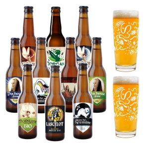 Coffret de bières bretonnes