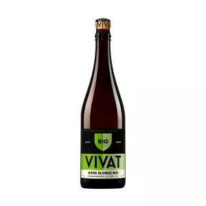 Bière Vivat Blonde Bio 75cl - Brasserie Vivat