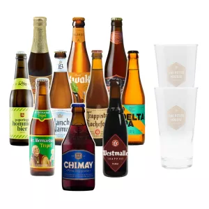 Coffret de bières belges