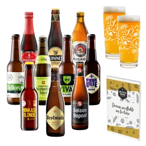 Coffret dégustation de bières