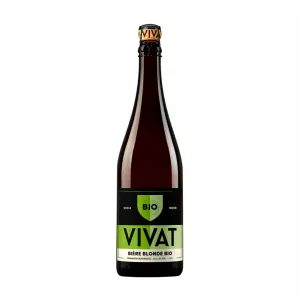 Bière Vivat Blonde Bio 75cl - Brasserie Vivat