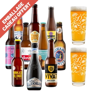 coffret de bières blondes