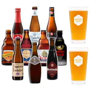 Coffret de bières belges