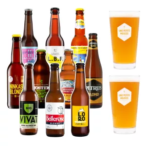 coffret de bières blondes