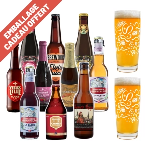 Coffret bières aux fruits