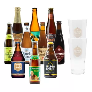 Coffret de bières belges