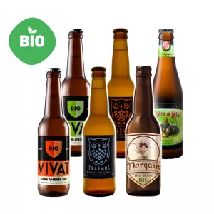 Bière Coffret bières 100% BIO - Brasserie