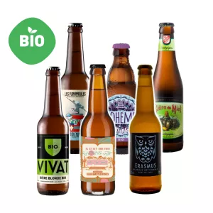 Bière Coffret bières 100% BIO - Brasserie
