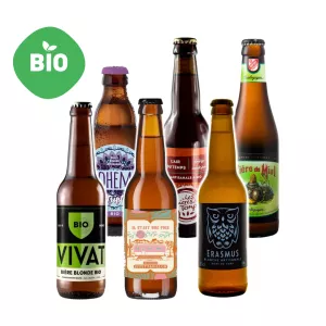 Bière Coffret bières 100% BIO - Brasserie