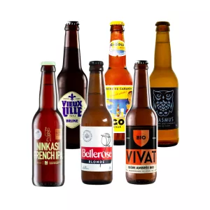 Coffret Cocorico 6 bières françaises