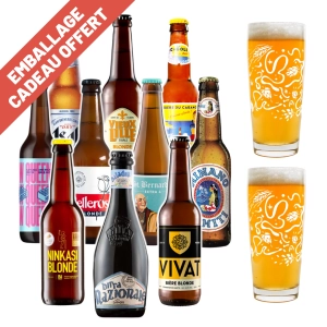 coffret de bières blondes
