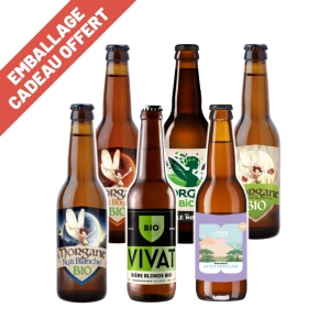 Bière Coffret bières 100% BIO - Brasserie