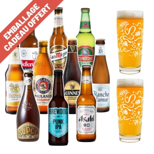 coffret de bières du monde