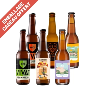 Bière Coffret bières 100% BIO - Brasserie