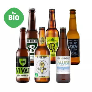 Bière Coffret bières 100% BIO - Brasserie