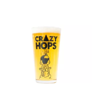Bière Verre 25 cl Crazy Hops - Brasserie Crazy Hops