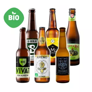 Bière Coffret bières 100% BIO - Brasserie