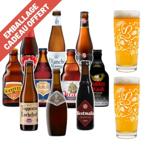 Coffret de bières belges