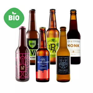 Bière Coffret bières 100% BIO - Brasserie