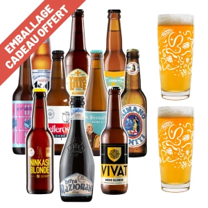 coffret de bières blondes