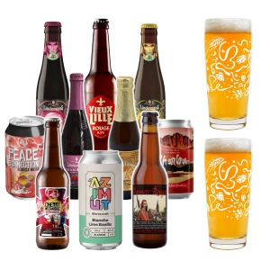 Coffret bières aux fruits