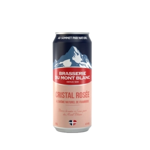 Bière Mont-Blanc La Cristal Rosée 50cl - Brasserie Mont-Blanc