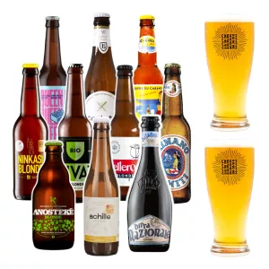 coffret de bières blondes