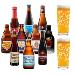 Coffret de bières belges