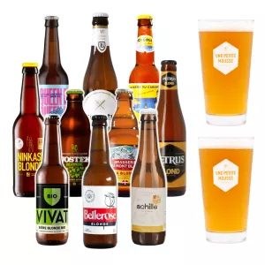 coffret de bières blondes
