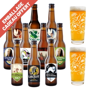 Coffret de bières bretonnes