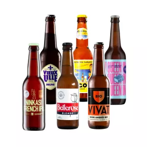 Coffret Cocorico 6 bières françaises